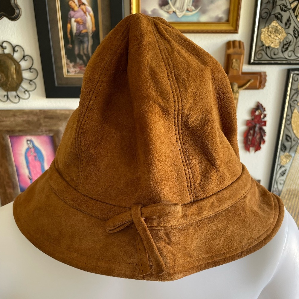 Vintage Suede Hat